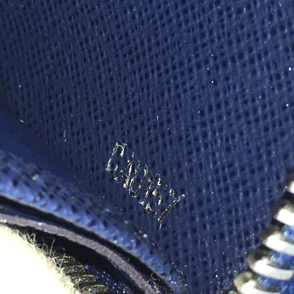 LOUIS VUITTON M64078 Epi Denim Zippy Wallet, Round Zip Long Leather, Women's,... - Picture 13 of 13
